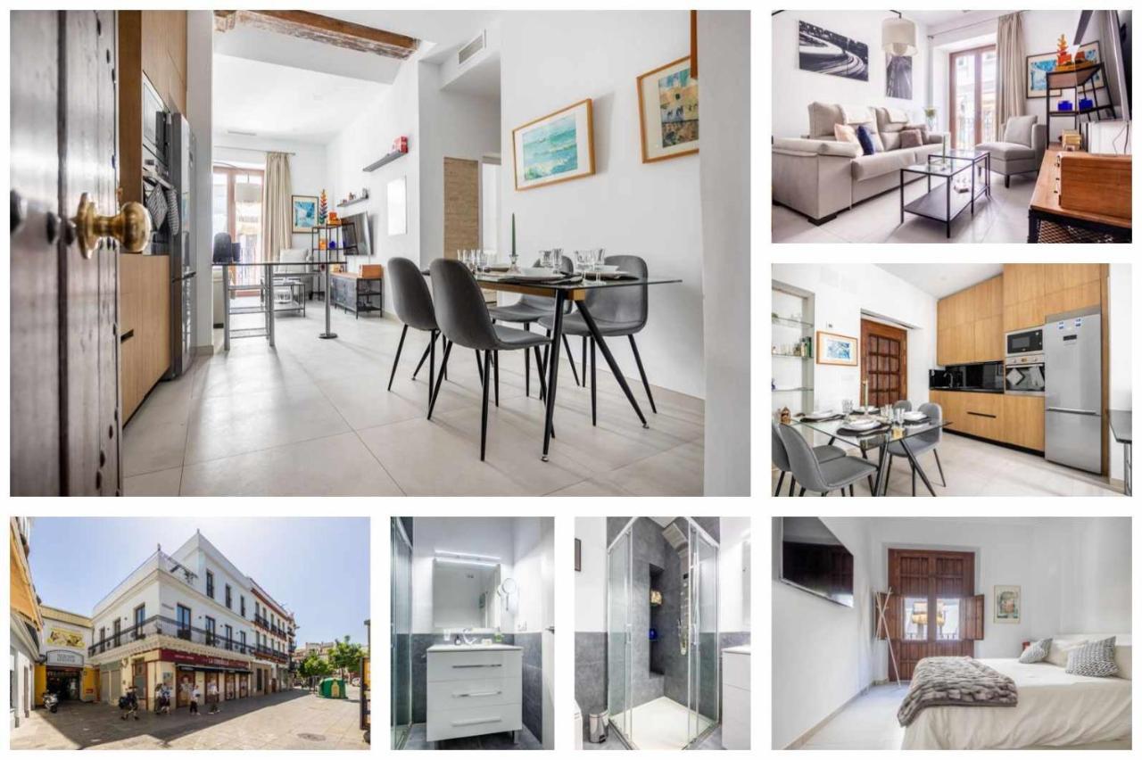 Comfy Away - Apartamento Exclusivo Mercado De Triana Con Balcon Sevilla Exterior foto